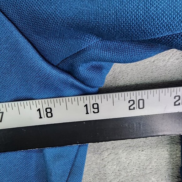 Boys Nike Dri-Fit Blue Pullover Hoodie Sweatshirt Long Sleeve 100% Polyester L - Picture 7 of 9